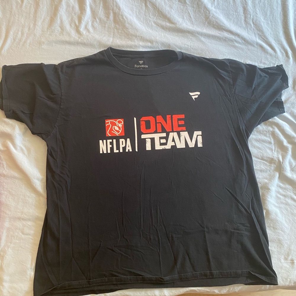Black XL NFL Players Association Fanatics Tee